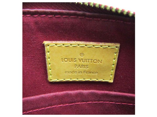 Louis Vuitton Sherwood Monogram Vernis PM Roja - vista 4