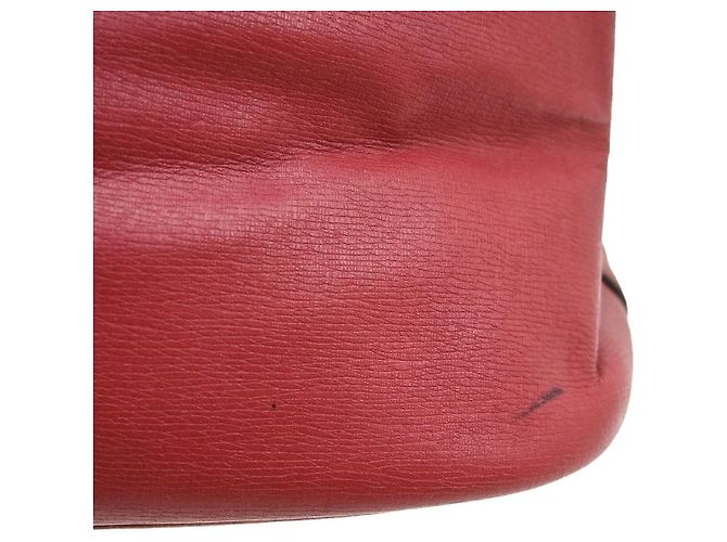 Gucci Bright Bit Convertible Tote Leder Medium Rot - Ansicht 7