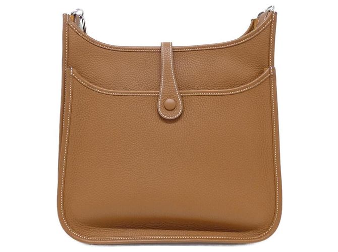 Hermès Bolso de Hombro Hermes Evelyne 3 PM Castaño - vista 2