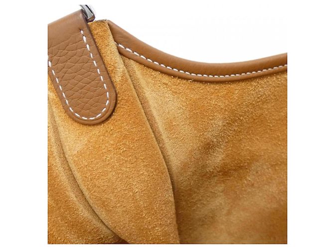 Hermès Bolso de Hombro Hermes Evelyne 3 PM Castaño - vista 7