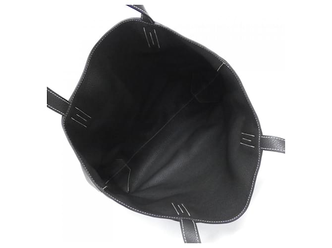 Hermès Borsa Hermes Double Sens 45cm Nero - vista 5