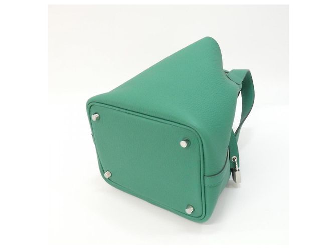 Hermès Hermes Picotin Lock PM Handtasche Hellgrün - Ansicht 2
