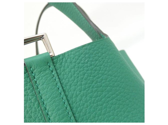 Hermès Hermes Picotin Lock PM Handtasche Hellgrün - Ansicht 3