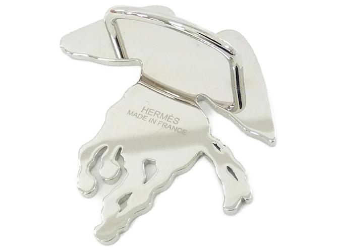 Hermès Hermes Pegase 603873S Schalring Silber - Ansicht 3