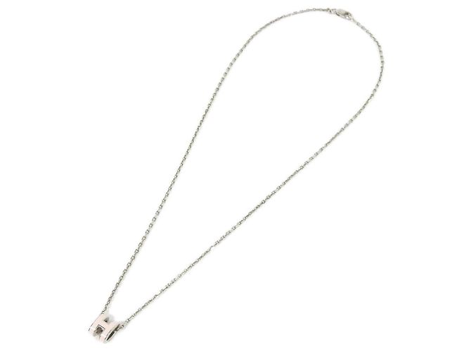 Hermès Collana Pop H MINI 147992FP Hermes Argento Rosa - vista 2