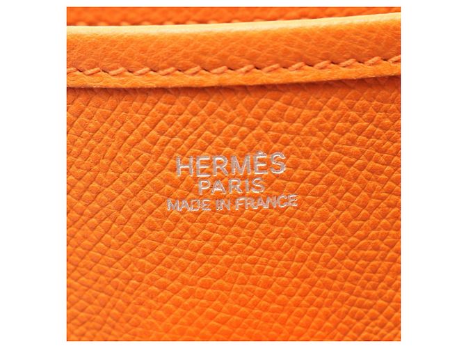 Hermès Borsa a Spalla Hermes Evelyne 2 PM Arancione - vista 4