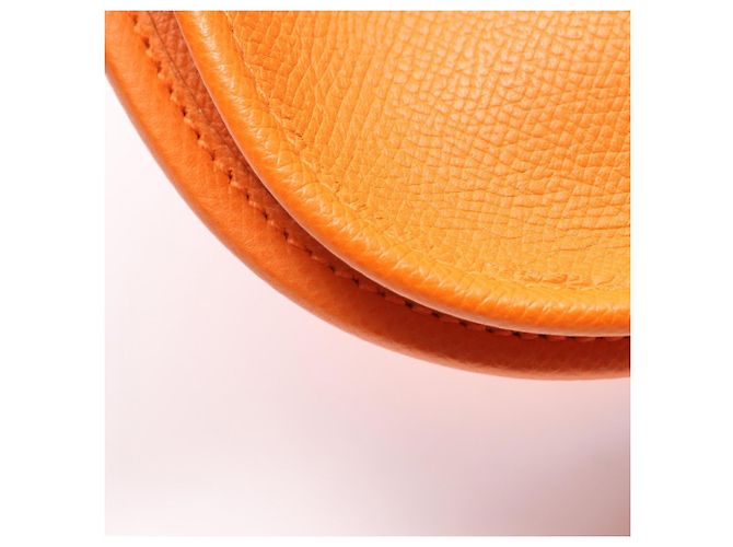 Hermès Borsa a Spalla Hermes Evelyne 2 PM Arancione - vista 6