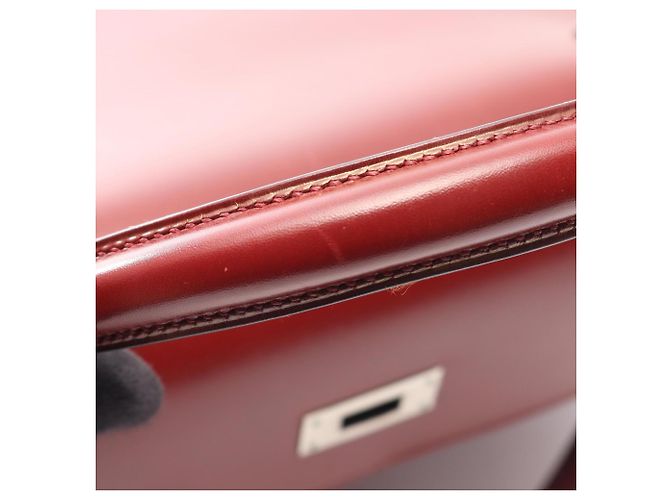 Hermès Borsa 2-Way Hermes Kelly 32 Bordò - vista 13