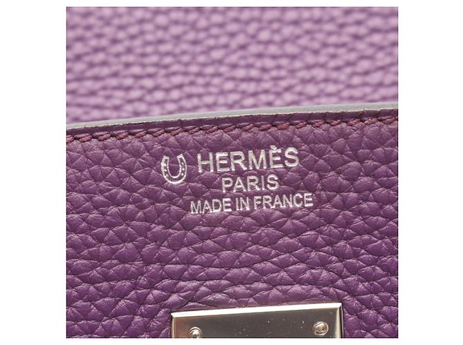 Hermès Borsa Hermes Birkin 35 Personal Order Rosa Porpora - vista 4