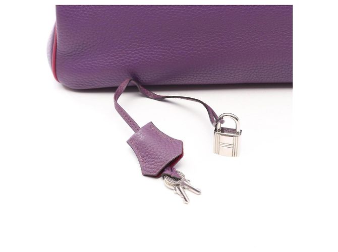 Hermès Borsa Hermes Birkin 35 Personal Order Rosa Porpora - vista 6