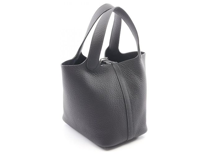 Hermès Hermes Picotin Lock PM Handtasche Marineblau - Ansicht 2