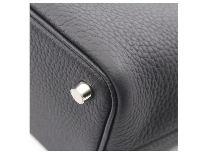 Hermès Hermes Picotin Lock PM Handtasche Marineblau - Ansicht 6