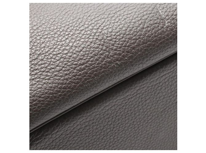 Hermès Borsa Boston Hermes Plume 45 Marrone Damier ebene - vista 9