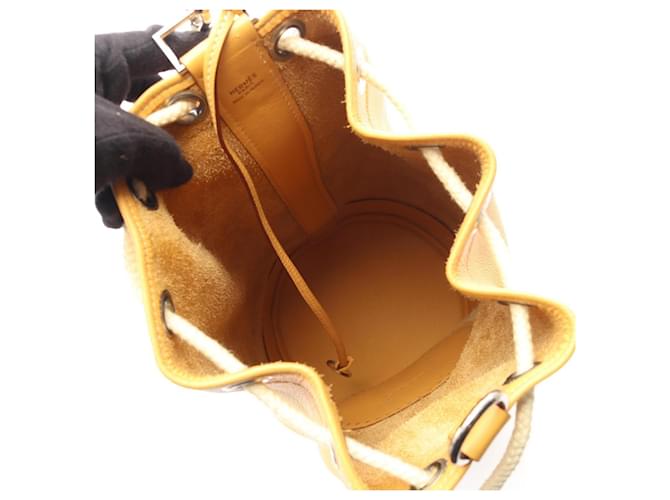 Hermès Borsa a tracolla Hermes Lunch Beige - vista 3