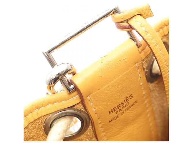 Hermès Borsa a tracolla Hermes Lunch Beige - vista 6