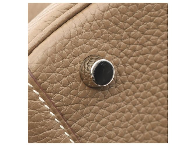 Hermès Borsa a tracolla Hermes Lindy 26 Marrone Taupe - vista 8