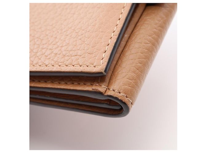 Cartera de doble pliegue Gucci GG Marmont Castaño - vista 7