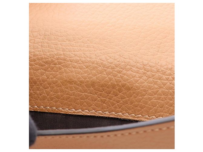 Cartera de doble pliegue Gucci GG Marmont Castaño - vista 8