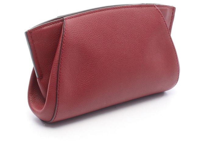 Borsa a mano clutch Cartier C de Second Bordò - vista 2
