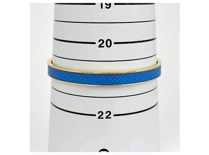 Bracciale Kelly di Hermès con lucchetto Blu D'oro - vista 5