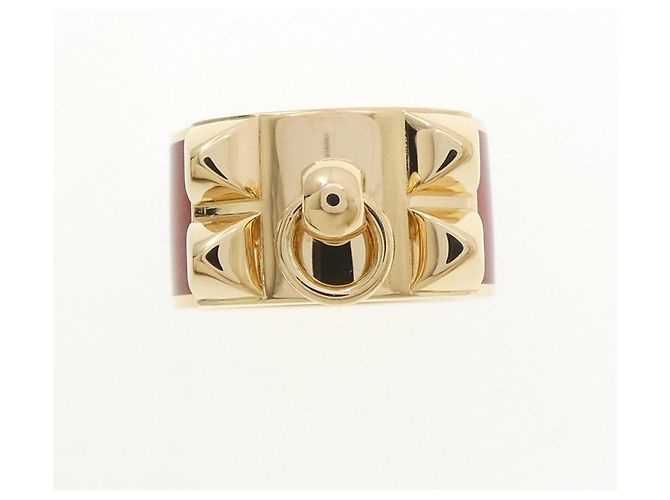 Hermes Hermès Collier de Chien Ring Dorado - vista 2