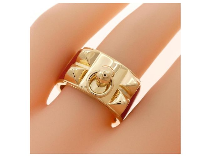 Hermes Hermès Collier de Chien Ring Dorado - vista 5