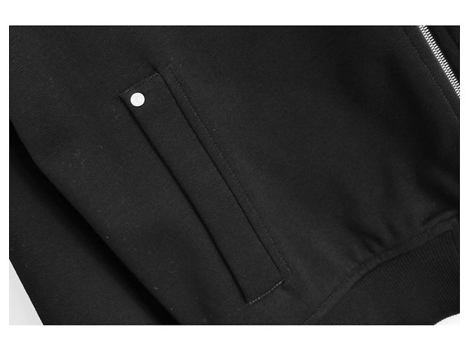 Hermès Giacca Bomber Nera Point De Milan Nero - vista 4
