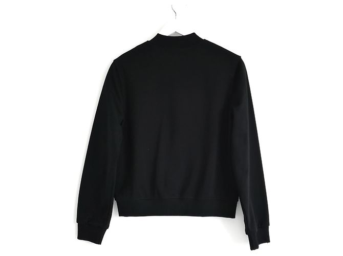 Hermès Giacca Bomber Nera Point De Milan Nero - vista 5