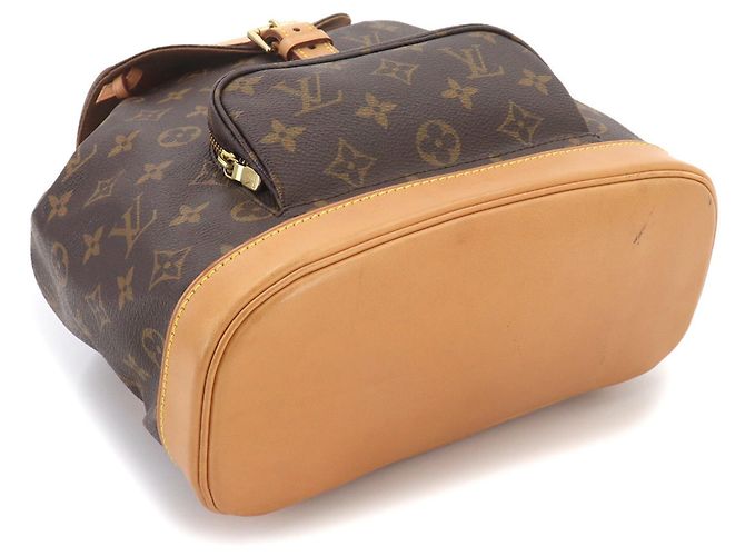 Zaino Louis Vuitton Montsouris MM Monogram Monogramma - vista 5