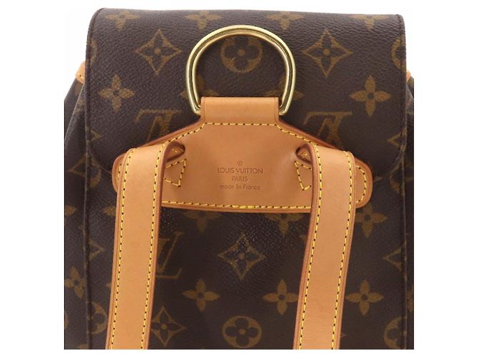 Zaino Louis Vuitton Montsouris MM Monogram Monogramma - vista 8