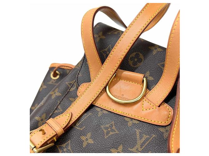 Zaino Louis Vuitton Montsouris MM Monogram Monogramma - vista 9
