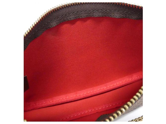 Louis Vuitton Damier Mini Pochette Accessoires Damier ebene - view 5