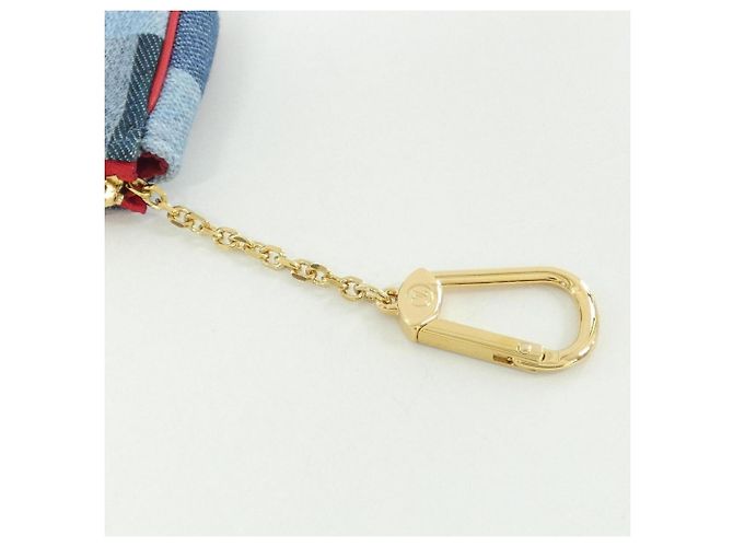 Louis Vuitton Denim Monogram Micro Pochette Accessoires Azul - vista 5