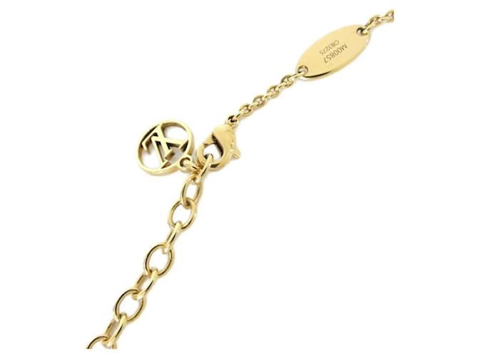 Collana Essential V Louis Vuitton D'oro - vista 3