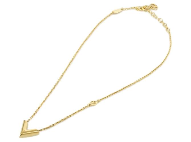 Collana Louis Vuitton Essential V D'oro - vista 2