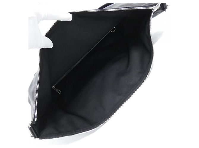 Louis Vuitton Vagabond Hobo Handtasche Schwarz - Ansicht 6