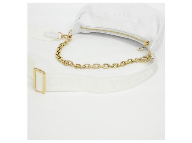 Louis Vuitton Bubblegram Over the Moon Schultertasche Weiß - Ansicht 6