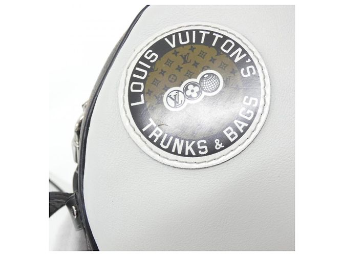 Louis Vuitton Boite Chapeau Souple M55653 Borsa a Spalla Bianco - vista 5