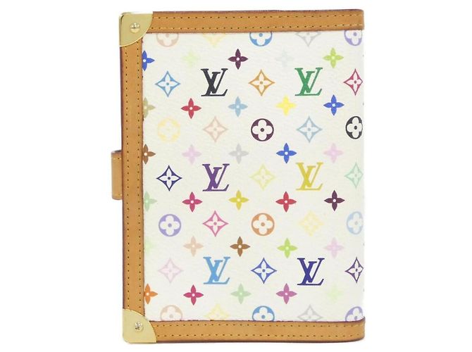 Louis Vuitton Multicolor Agenda PM Organizer White - view 2