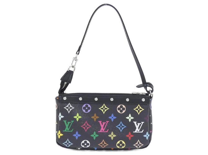 Louis Vuitton Multicolor Pochette Accessoires Nero - vista 2