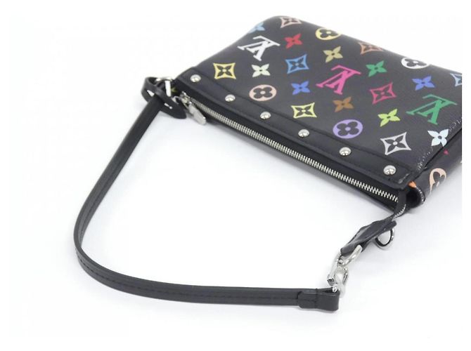 Louis Vuitton Multicolor Pochette Accessoires Nero - vista 5