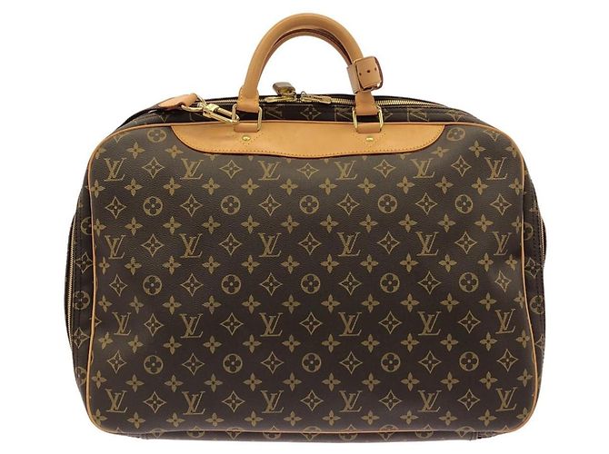 Borsa Boston Louis Vuitton Monogram Alizé 24R Marrone - vista 2