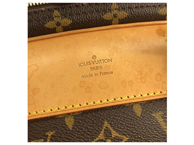 Borsa Boston Louis Vuitton Monogram Alizé 24R Marrone - vista 5