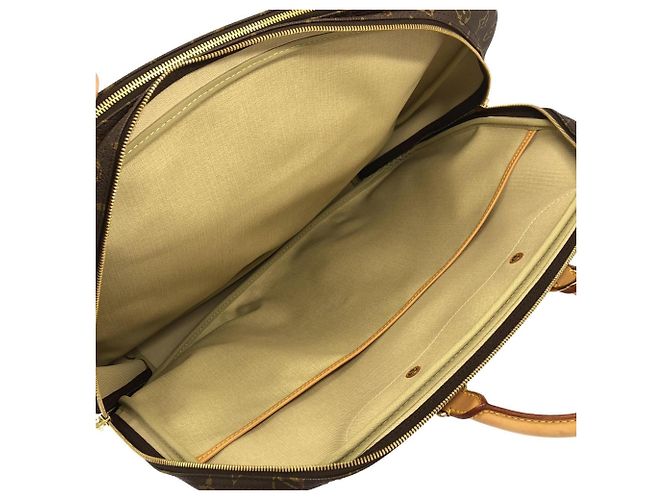 Borsa Boston Louis Vuitton Monogram Alizé 24R Marrone - vista 8