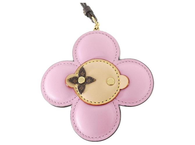 Louis Vuitton Monogram Charm per Accessorio Marrone Rosa D'oro - vista 2