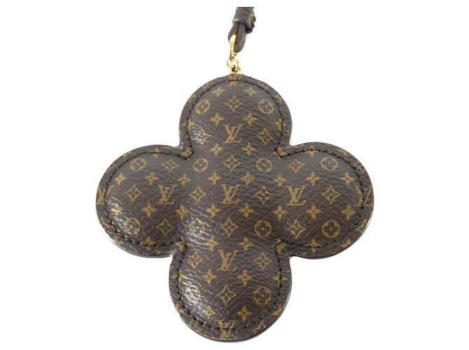 Louis Vuitton Monogram Charm per Accessorio Marrone Rosa D'oro - vista 3