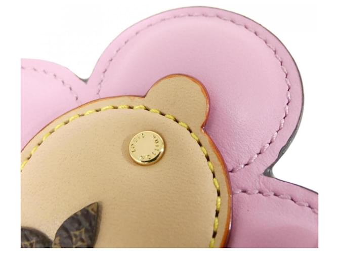 Louis Vuitton Monogram Charm per Accessorio Marrone Rosa D'oro - vista 4