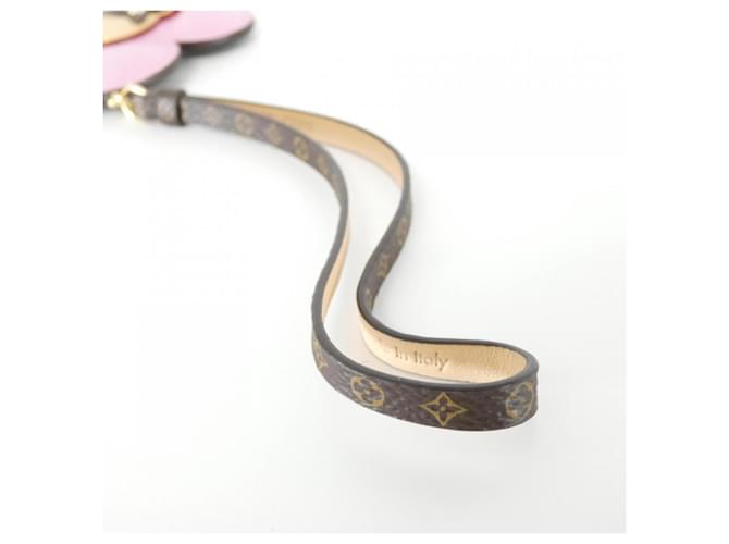 Louis Vuitton Monogram Charm per Accessorio Marrone Rosa D'oro - vista 5