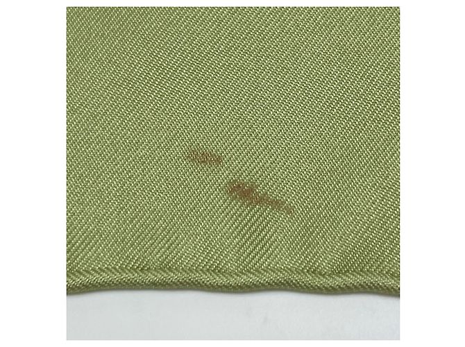 Silk In Hermès Hermes Carré 90 Rocaille Seashell Muster Schal Mehrfarben Grün - Ansicht 6