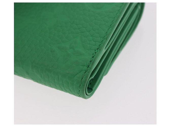 LOUIS VUITTON Empreinte Portefeuille Pilot Wallet Green M25848 LV Auth 188949M Verde - vista 16